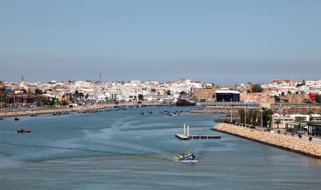 River Bou Regreg in Rabat, Morocco